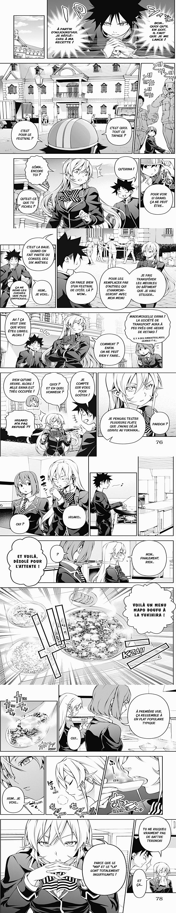 Read Food Wars FR Manga Online