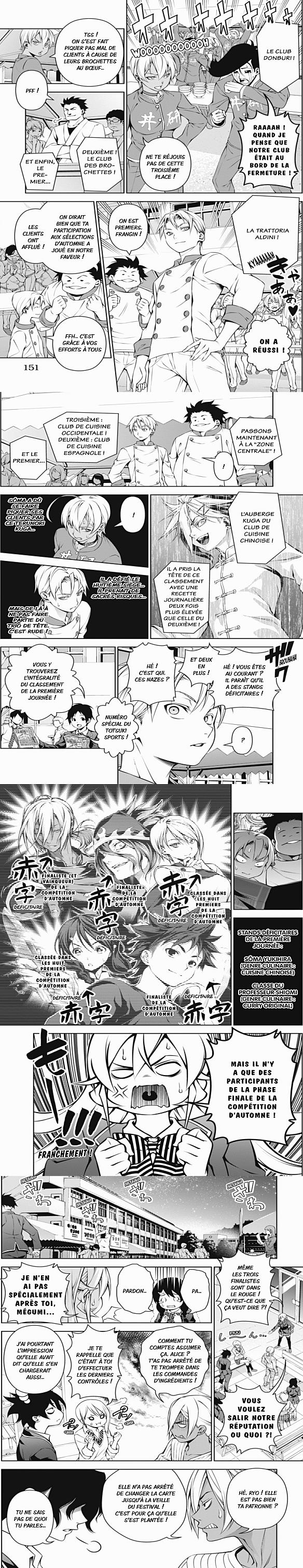 Read Food Wars FR Manga Online