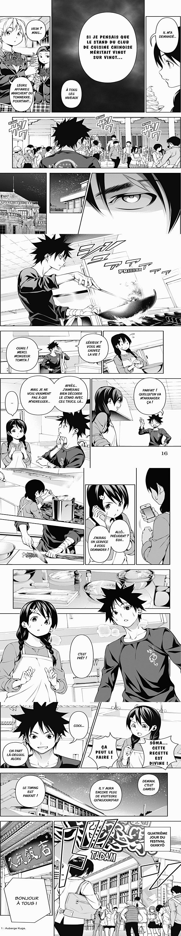 Read Food Wars FR Manga Online