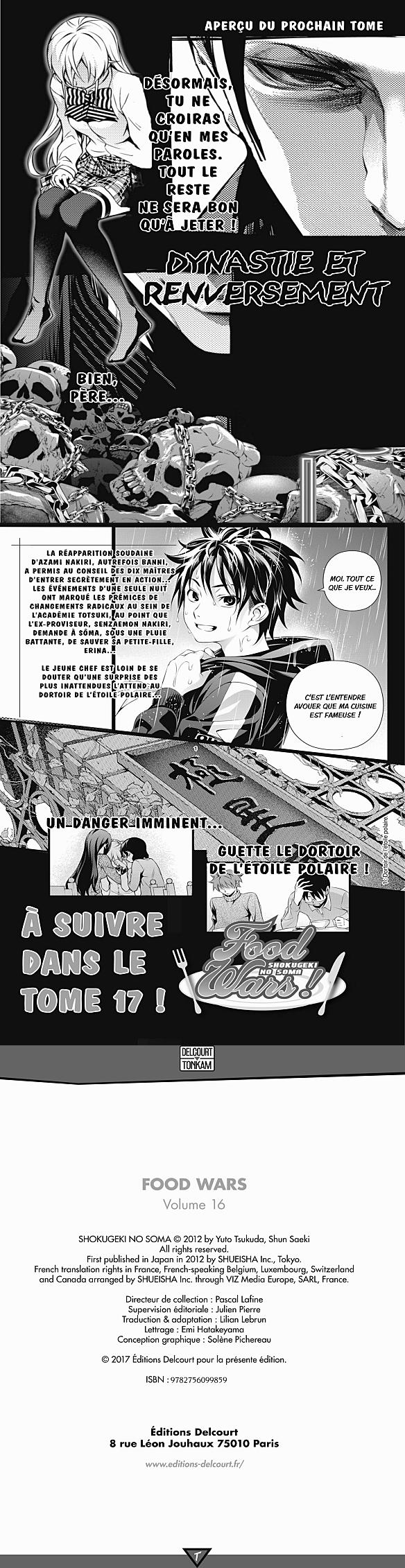 Read Food Wars FR Manga Online