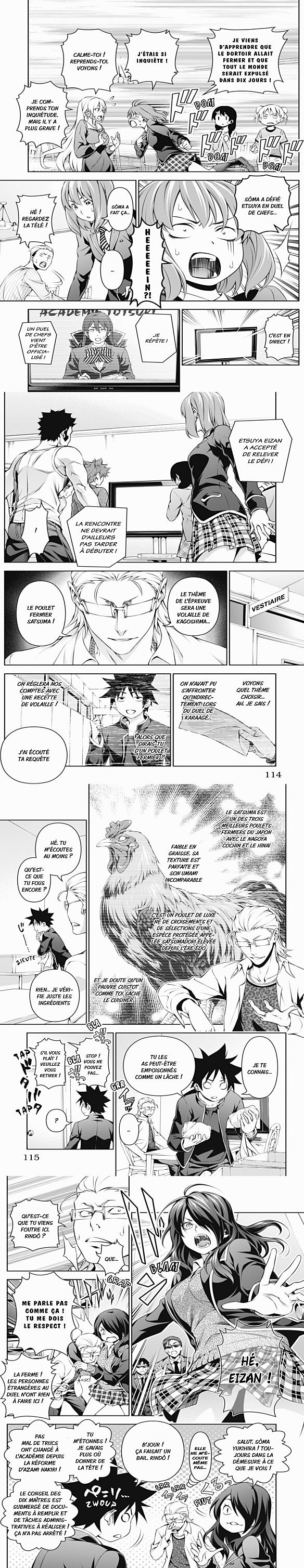 Read Food Wars FR Manga Online