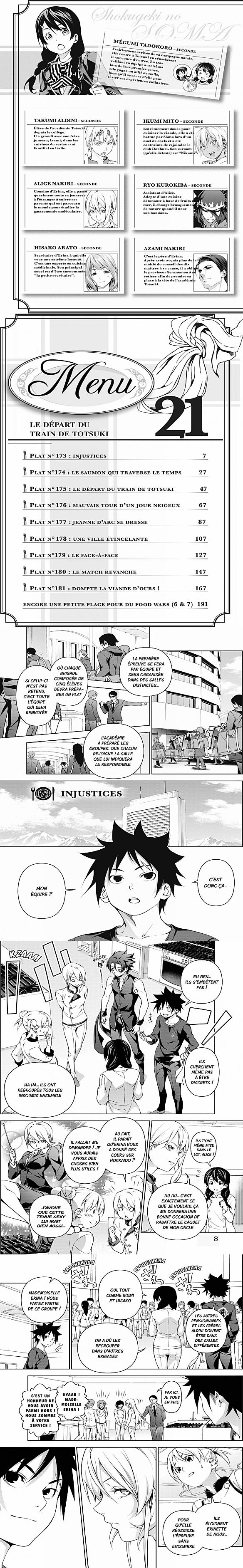 Read Food Wars FR Manga Online