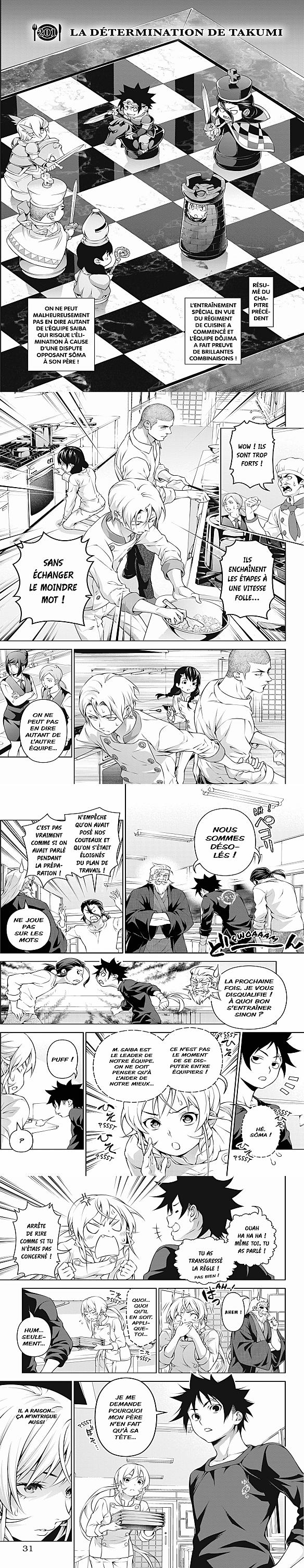 Read Food Wars FR Manga Online