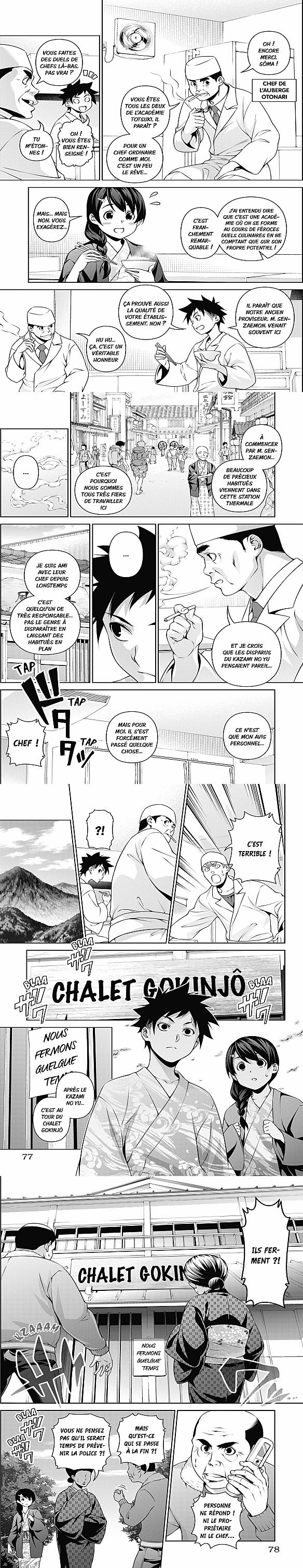 Read Food Wars FR Manga Online