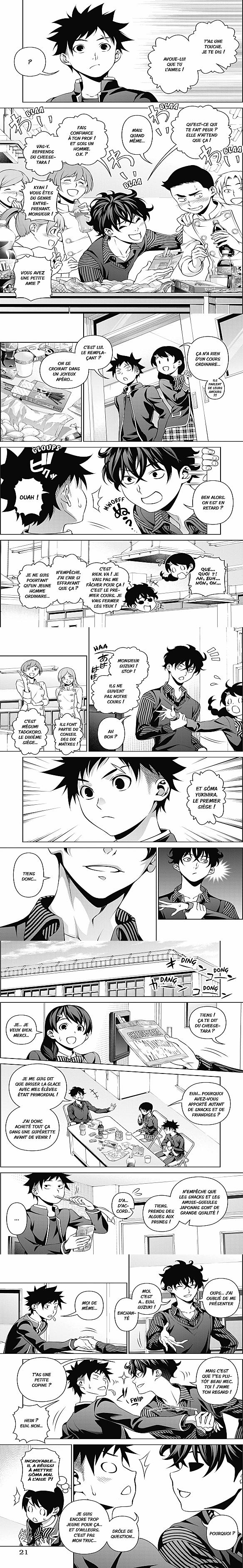 Read Food Wars FR Manga Online