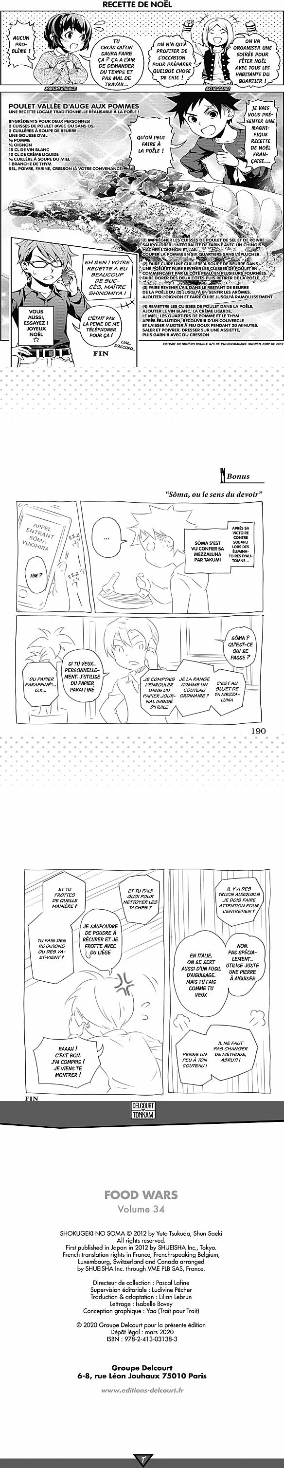 Read Food Wars FR Manga Online