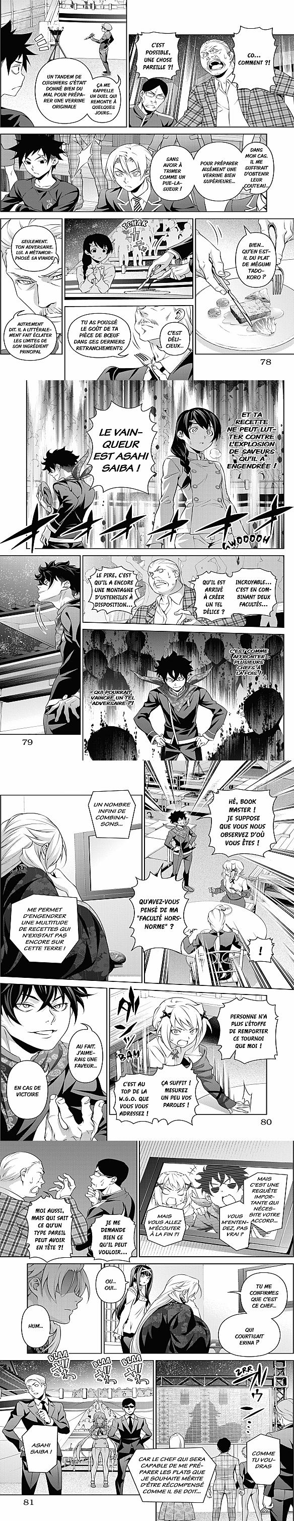 Read Food Wars FR Manga Online