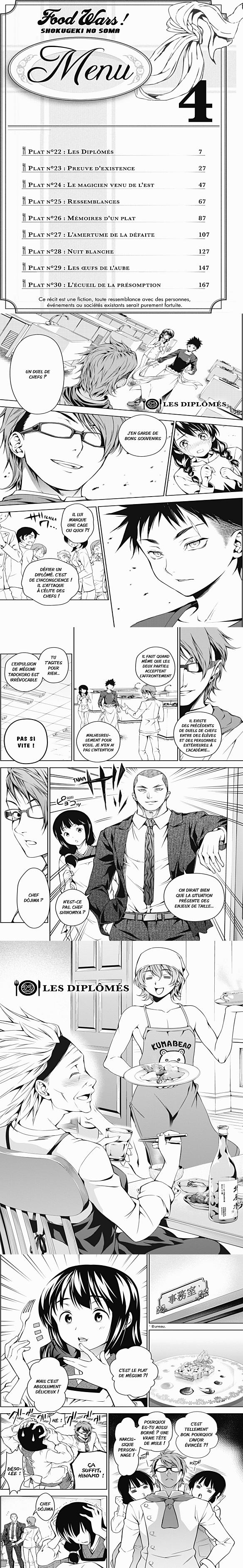 Read Food Wars FR Manga Online