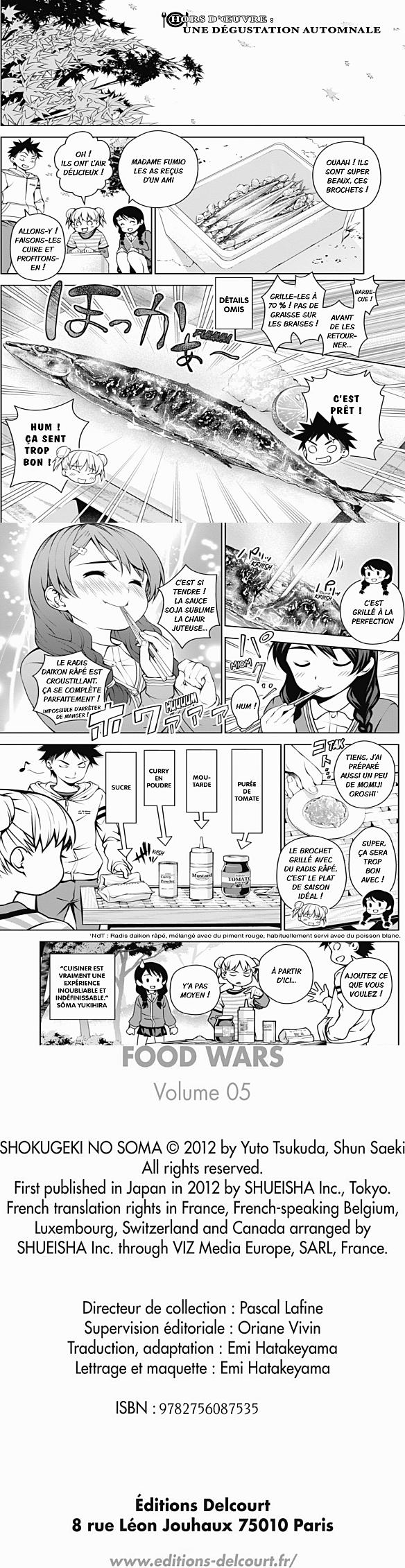 Read Food Wars FR Manga Online