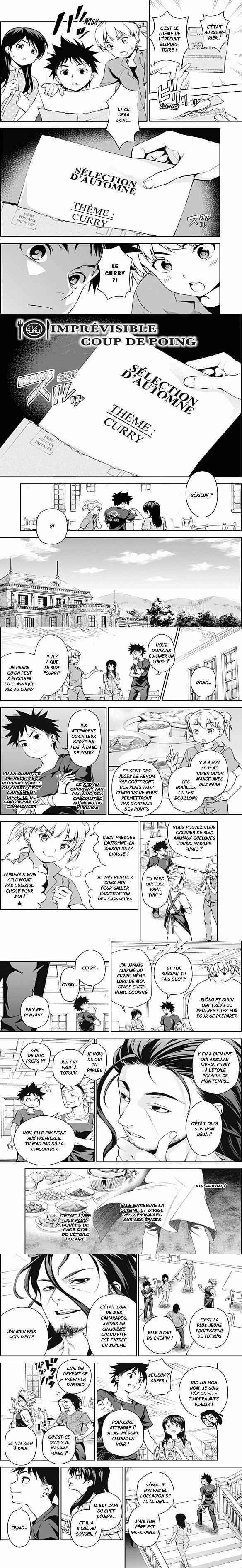 Read Food Wars FR Manga Online