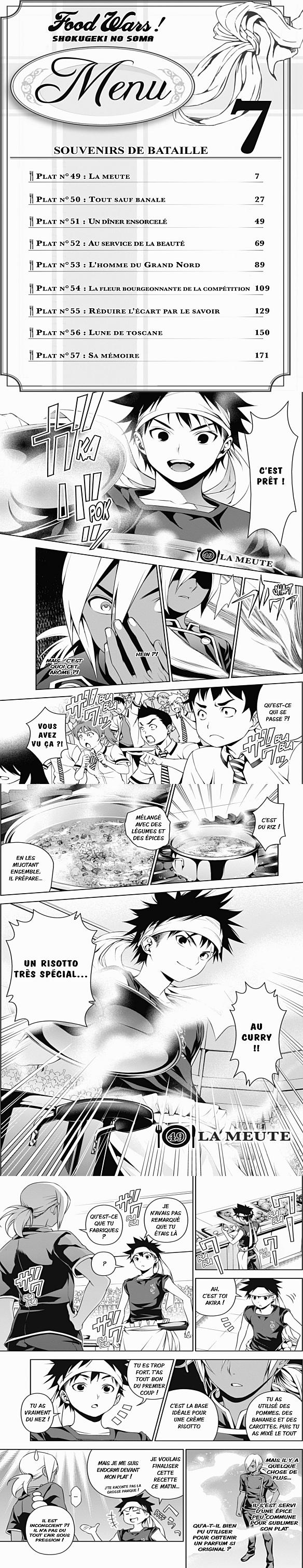 Read Food Wars FR Manga Online