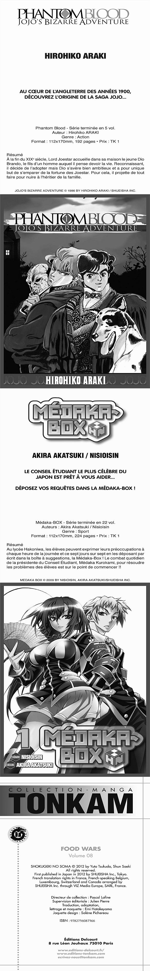 Read Food Wars FR Manga Online