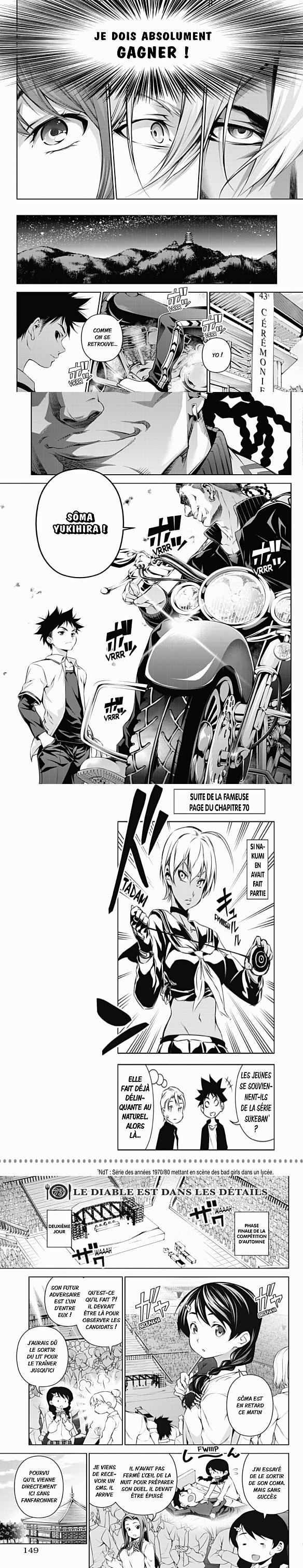Read Food Wars FR Manga Online