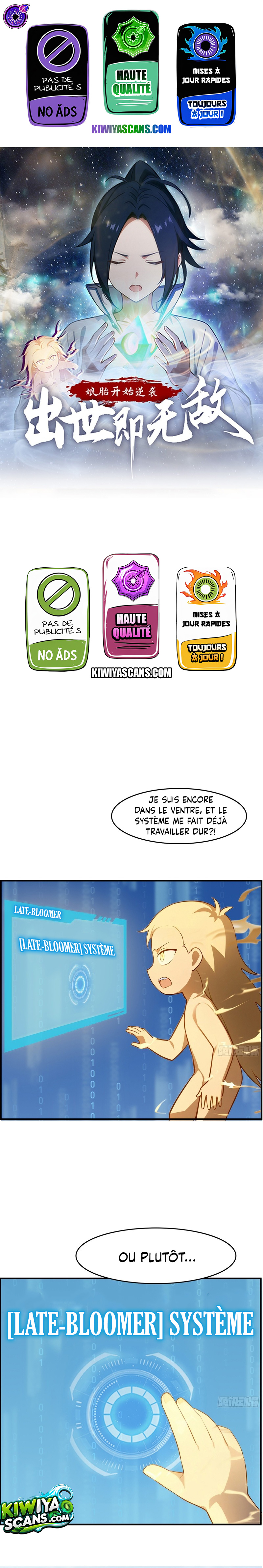 Read From the womb to dominance_ Unbeatable at birth FR Manga Online