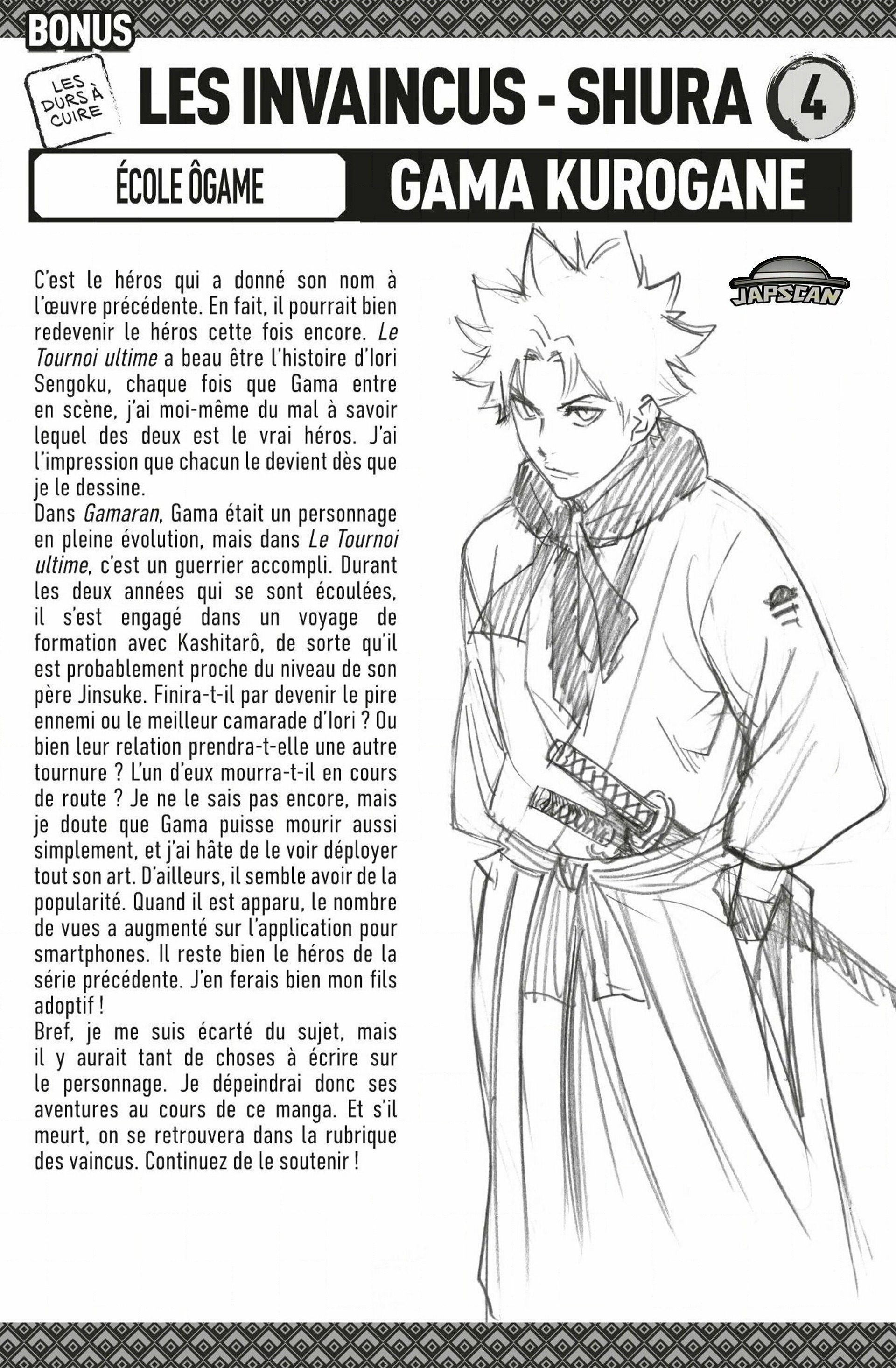 Read Gamaran Le Tournoi ultime FR Manga Online