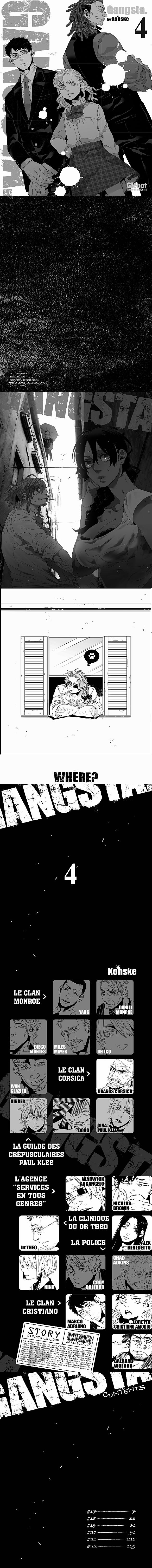 Read Gangsta FR Manga Online