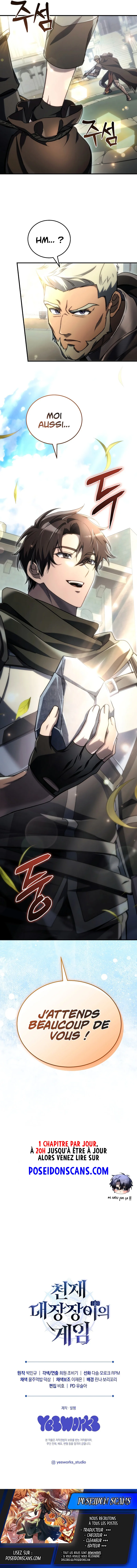 Read Genius Blacksmith s Game FR Manga Online