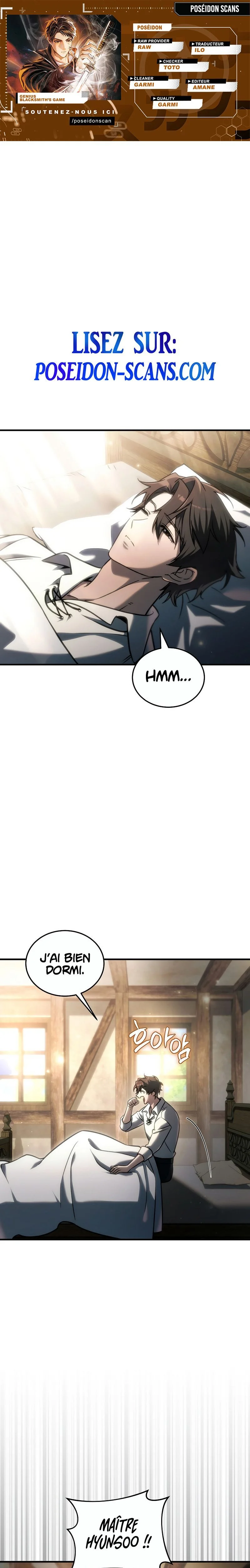 Read Genius Blacksmith s Game FR Manga Online
