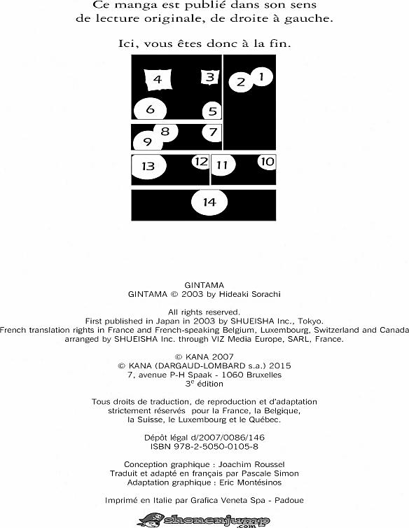 Read Gintama FR Manga Online