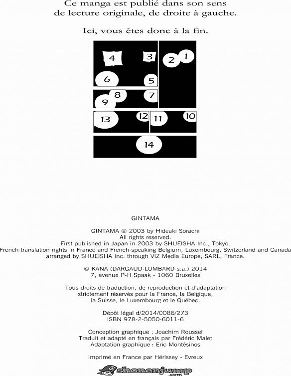 Read Gintama FR Manga Online