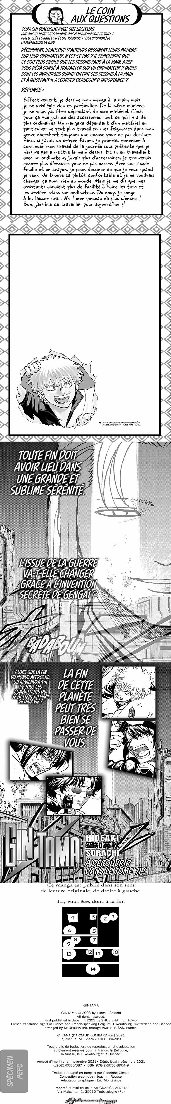 Read Gintama FR Manga Online