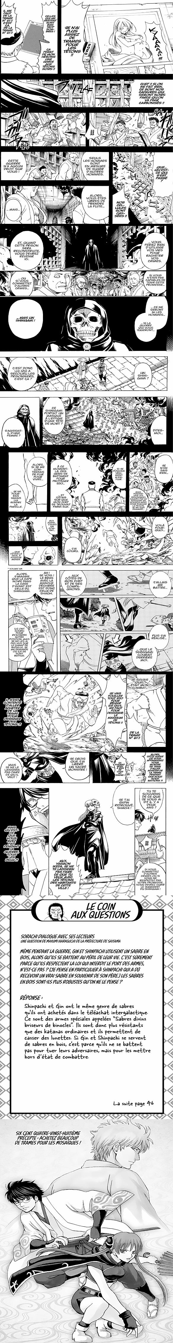 Read Gintama FR Manga Online