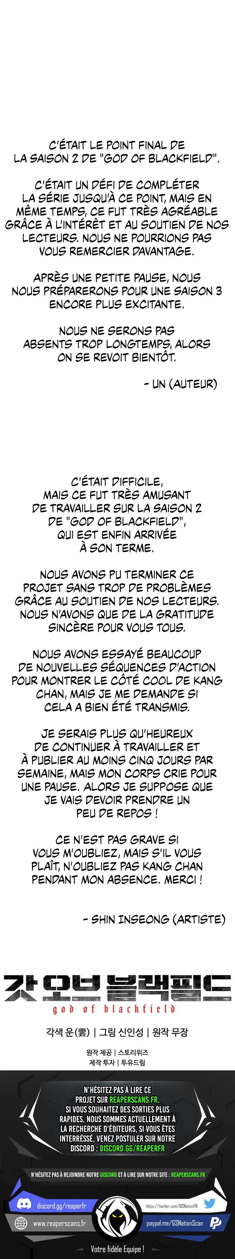 Read God Of Blackfield FR Manga Online