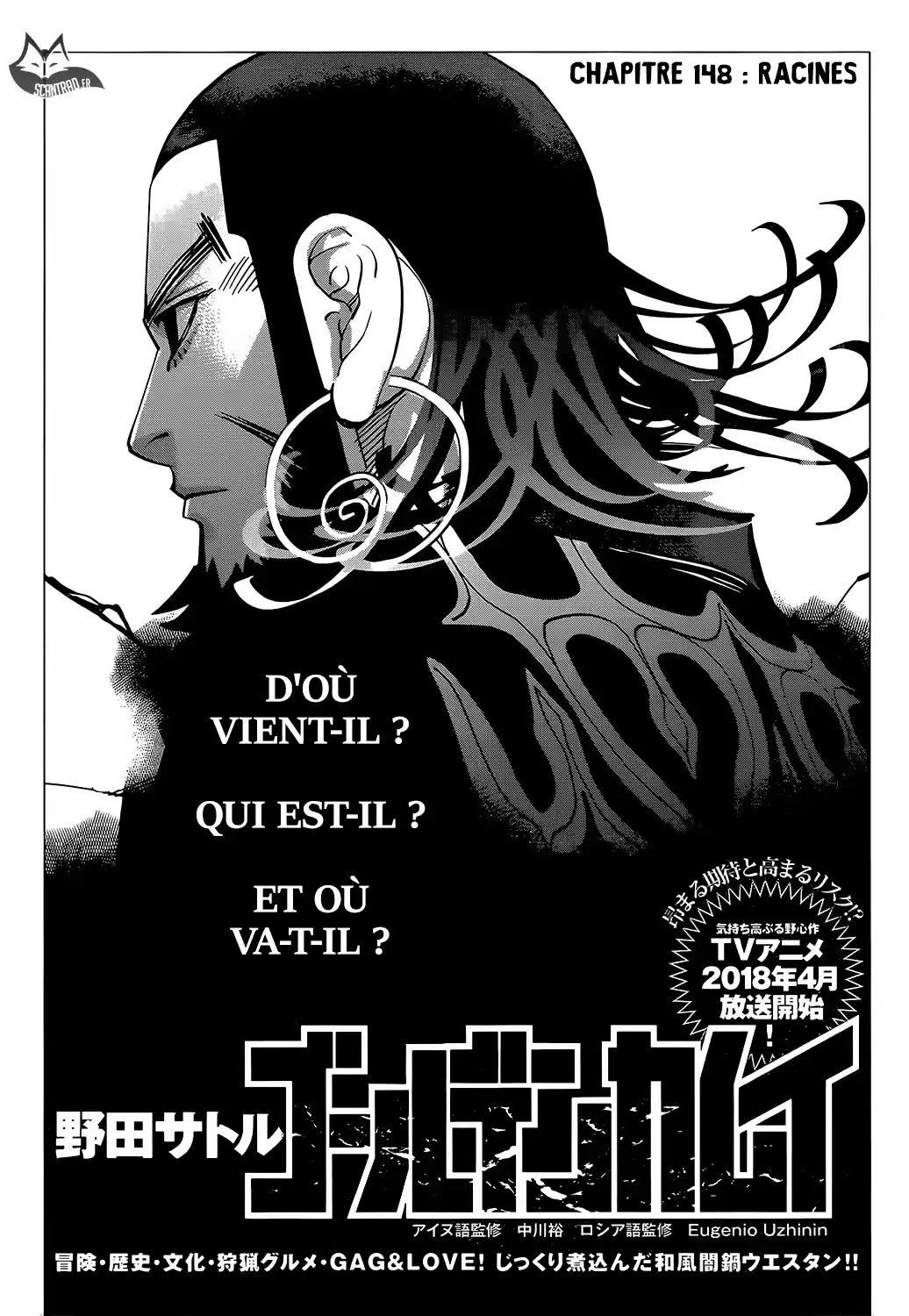Read Golden Kamui FR Manga Online