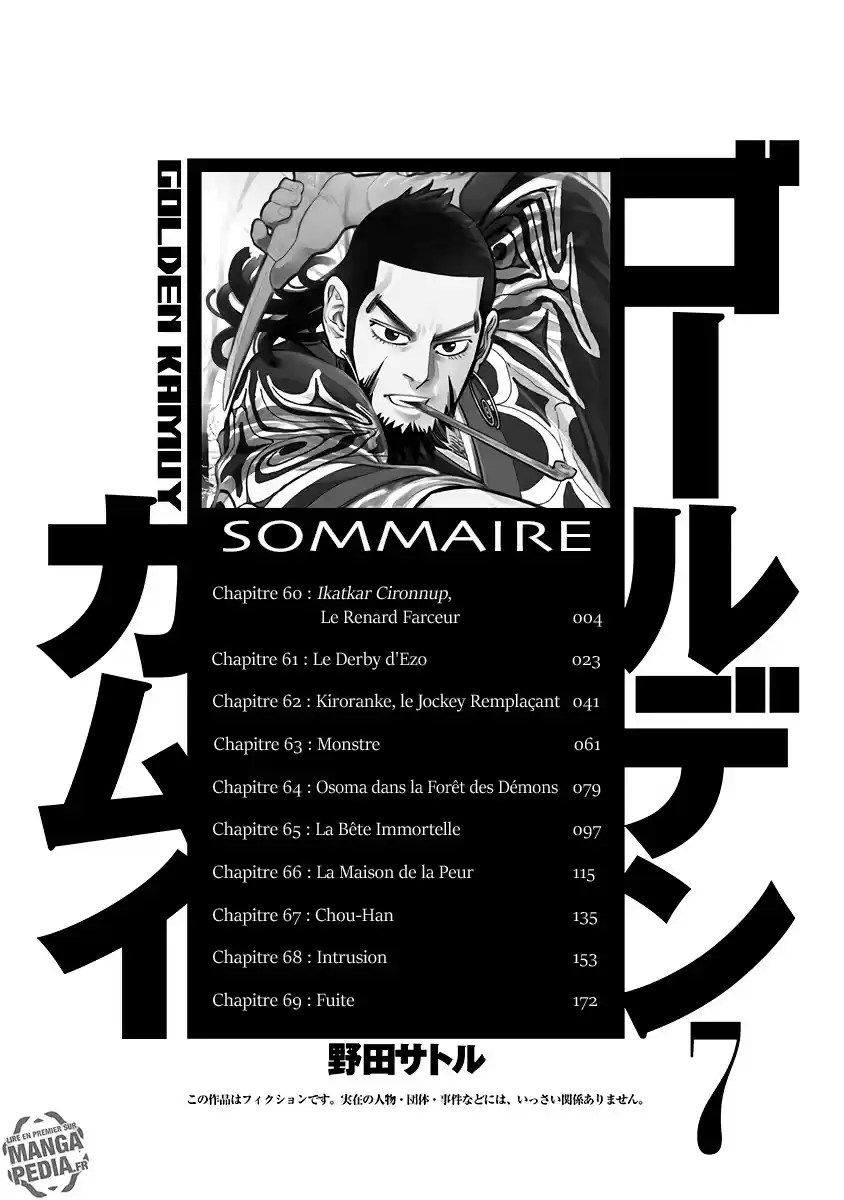 Read Golden Kamui FR Manga Online