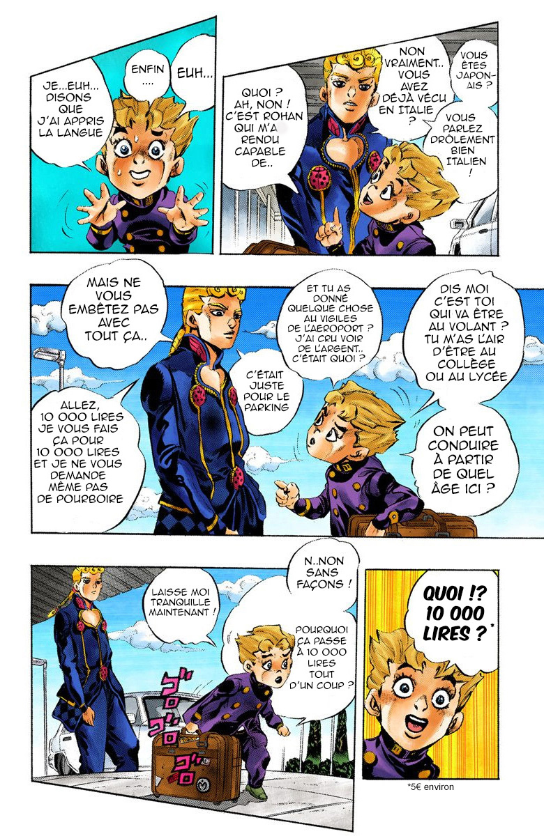 Read Golden Wind _ JoJo's Bizarre Adventure Partie 5 (Couleurs) FR Manga Online