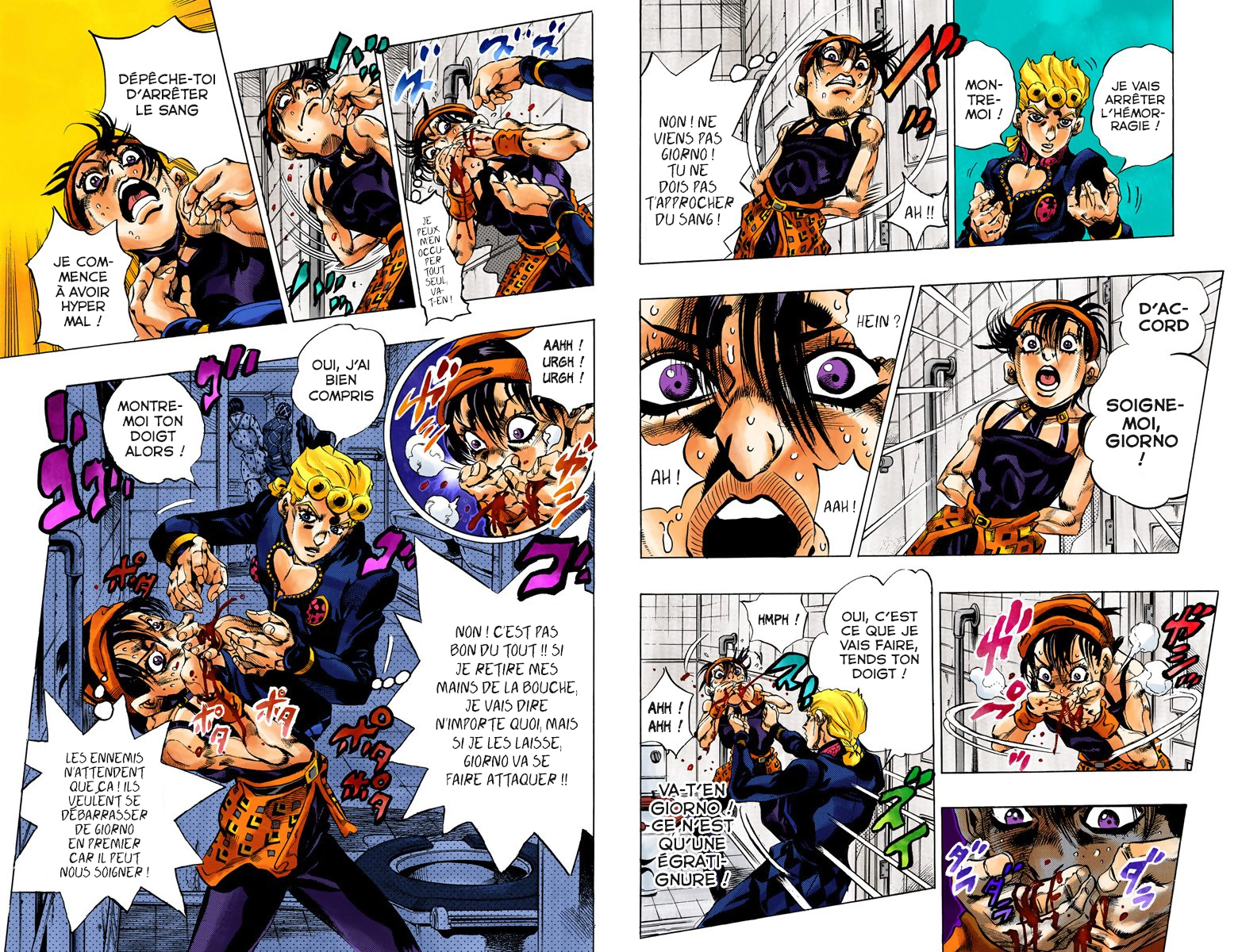 Read Golden Wind _ JoJo's Bizarre Adventure Partie 5 (Couleurs) FR Manga Online