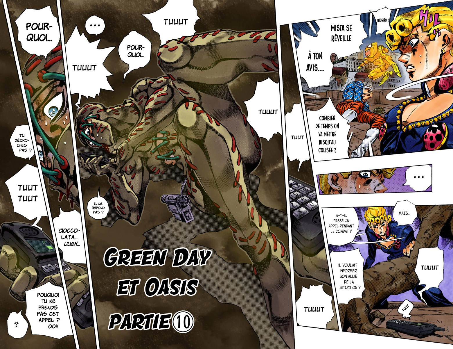 Read Golden Wind _ JoJo's Bizarre Adventure Partie 5 (Couleurs) FR Manga Online