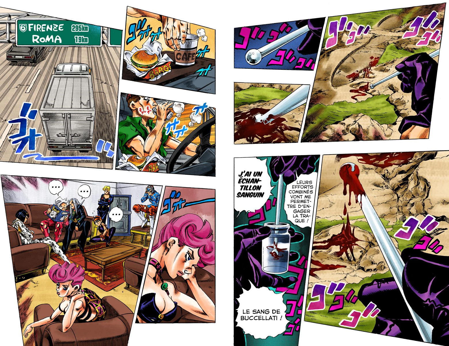 Read Golden Wind _ JoJo's Bizarre Adventure Partie 5 (Couleurs) FR Manga Online