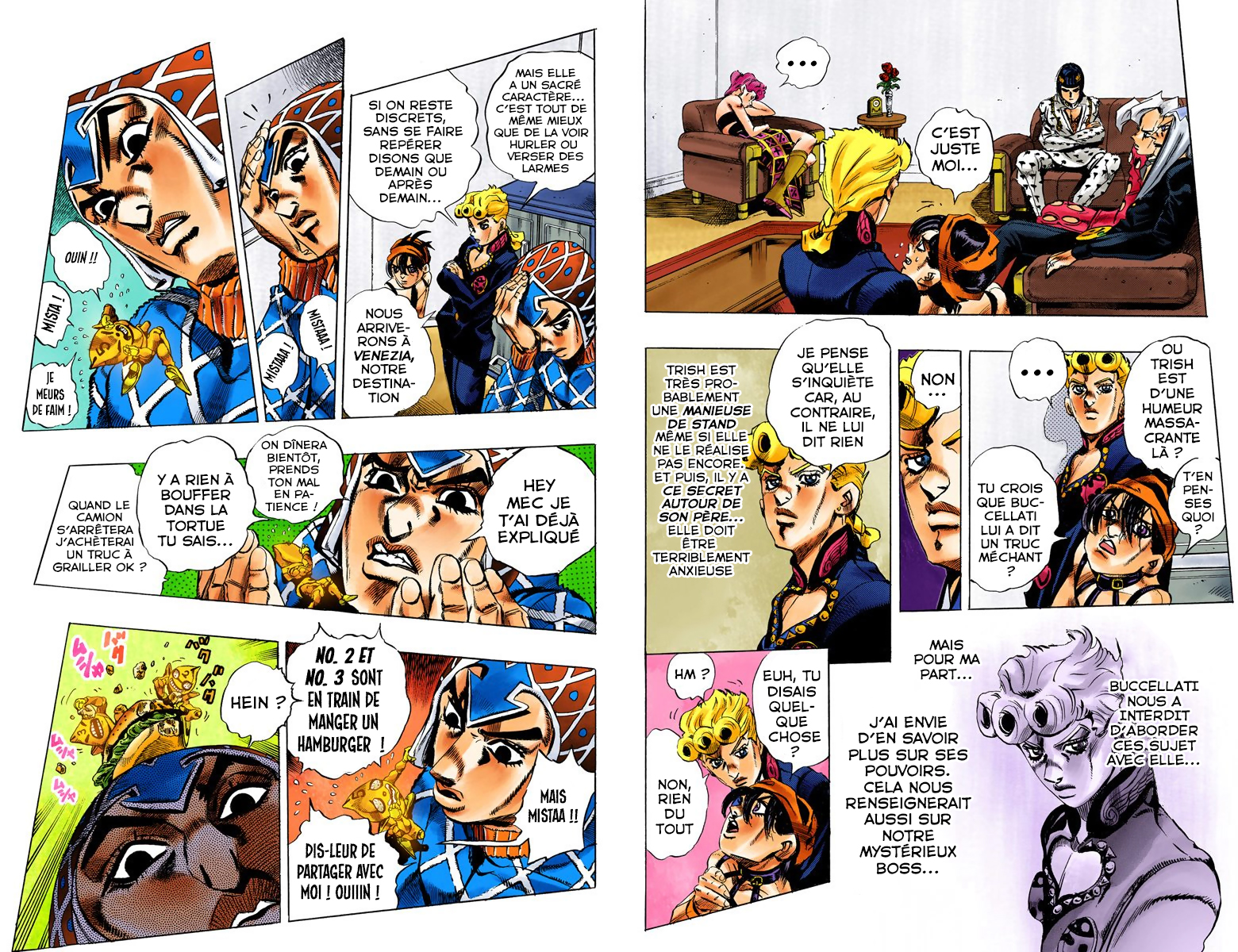 Read Golden Wind _ JoJo's Bizarre Adventure Partie 5 (Couleurs) FR Manga Online