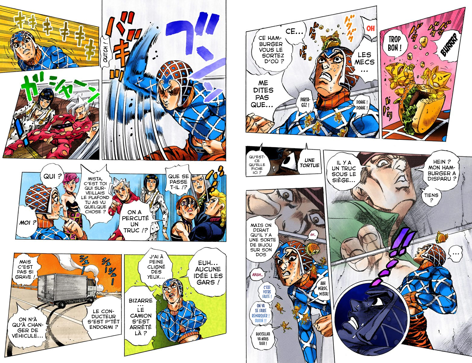 Read Golden Wind _ JoJo's Bizarre Adventure Partie 5 (Couleurs) FR Manga Online
