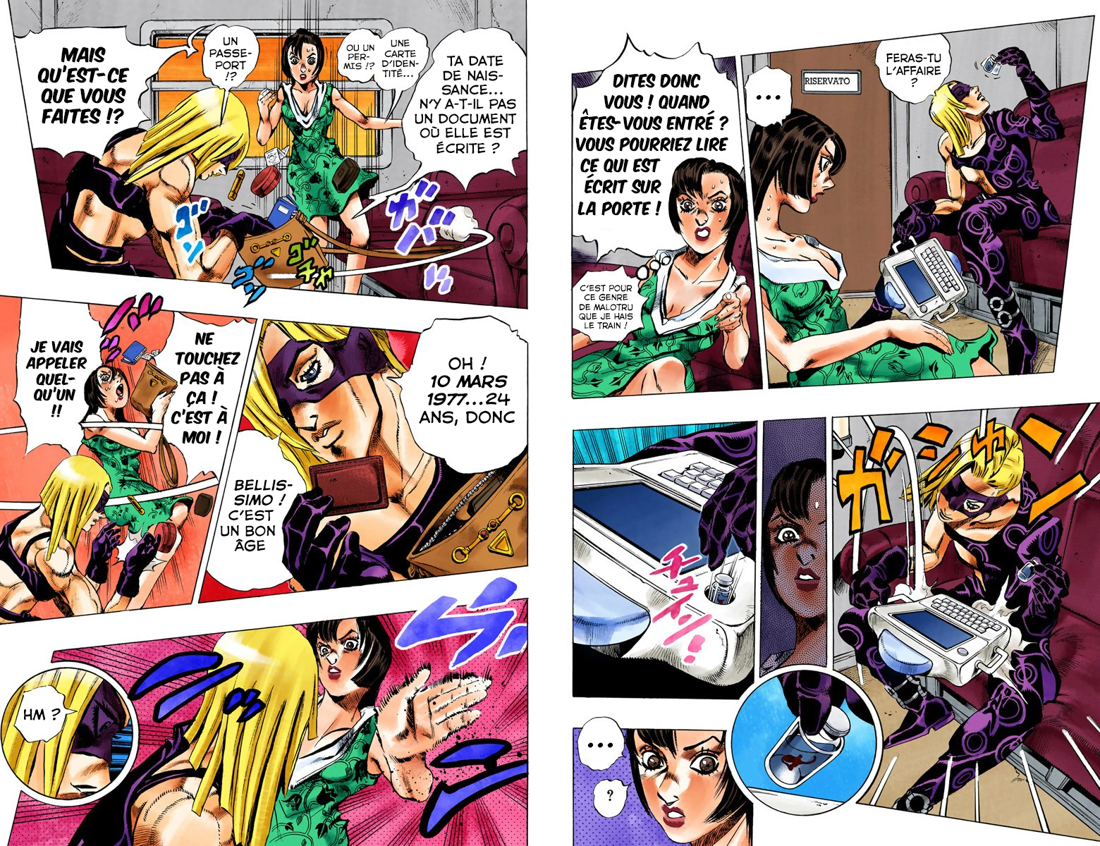 Read Golden Wind _ JoJo's Bizarre Adventure Partie 5 (Couleurs) FR Manga Online