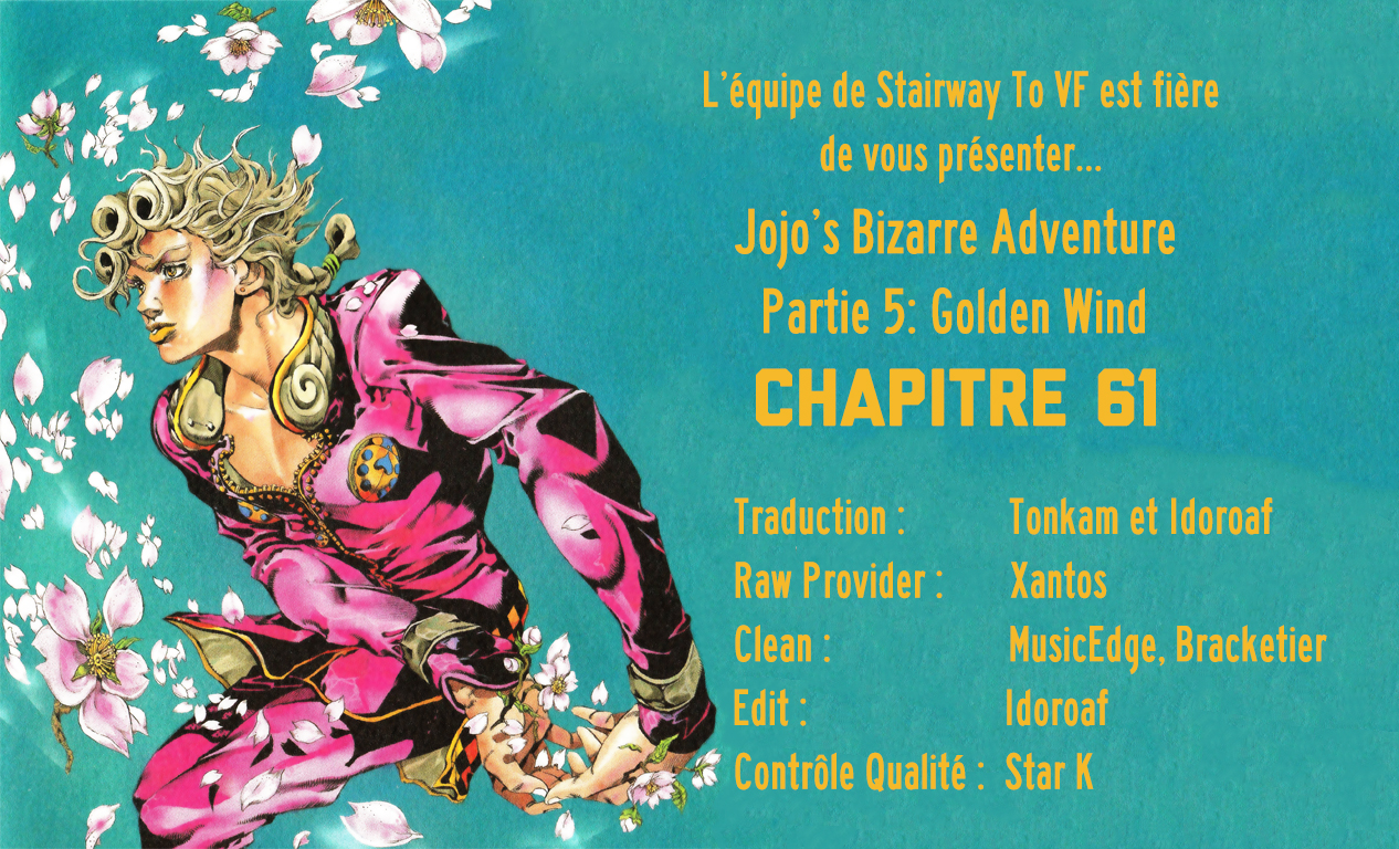 Read Golden Wind _ JoJo's Bizarre Adventure Partie 5 (Couleurs) FR Manga Online