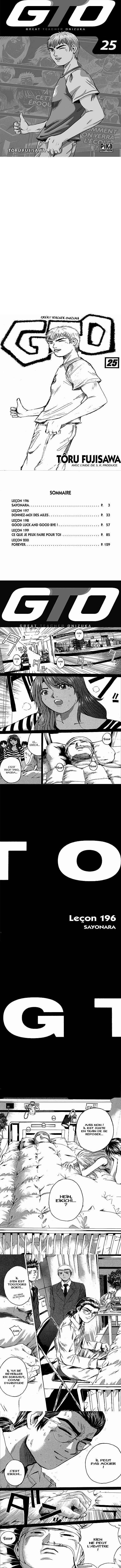 Read Great Teacher Onizuka FR Manga Online
