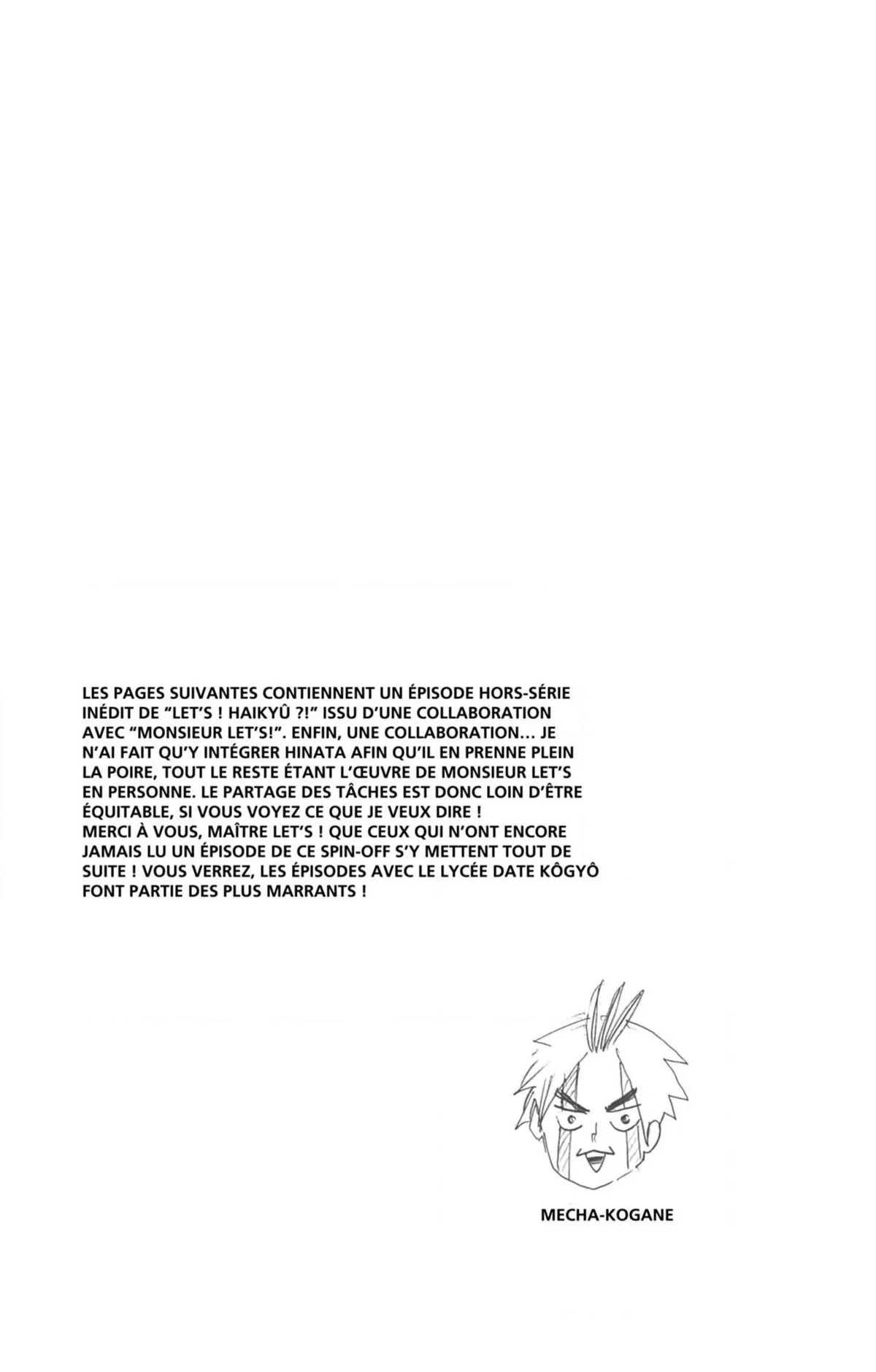 Read Haikyuu FR Manga Online