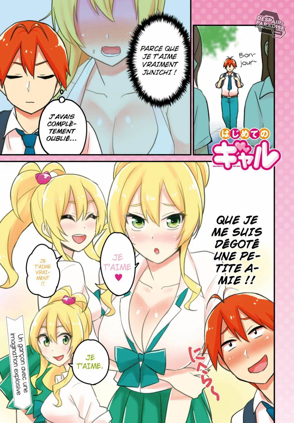 Read Hajimete no Gal FR Manga Online