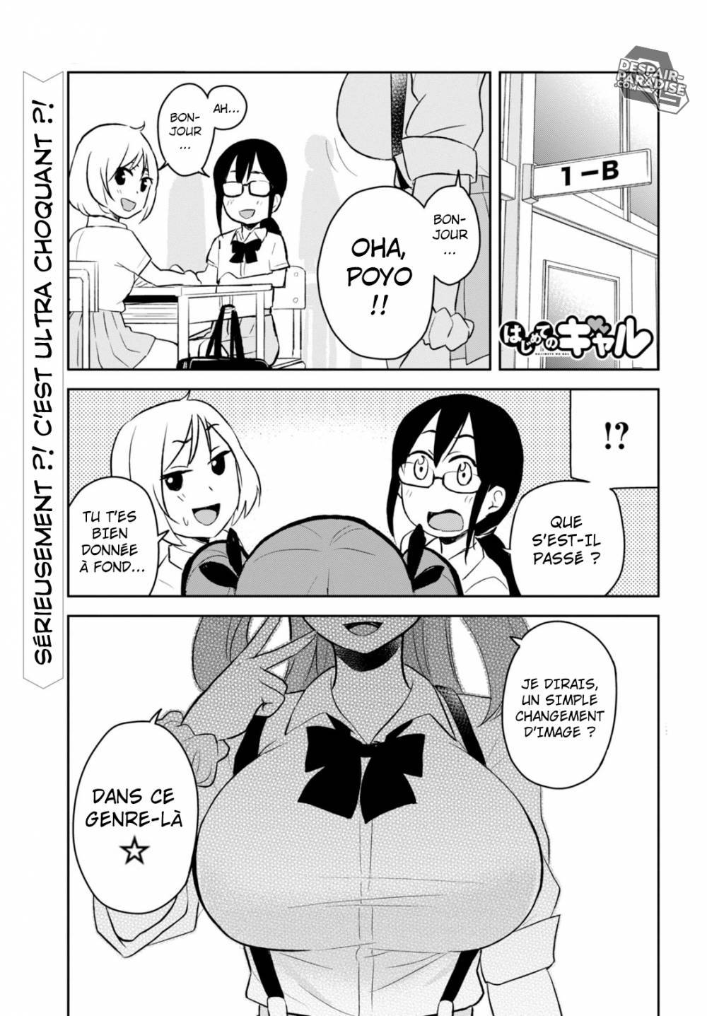 Read Hajimete no Gal FR Manga Online