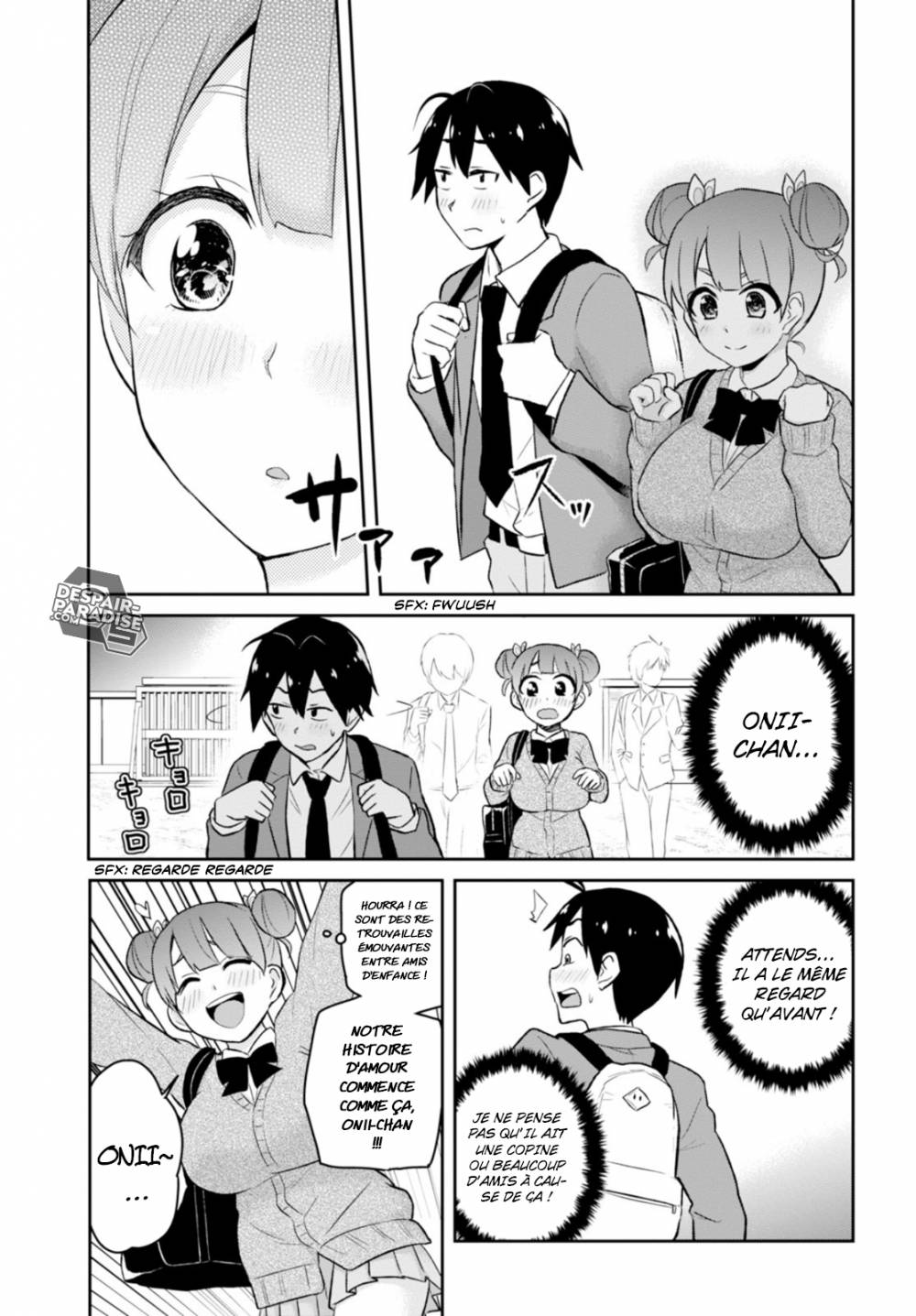 Read Hajimete no Gal FR Manga Online