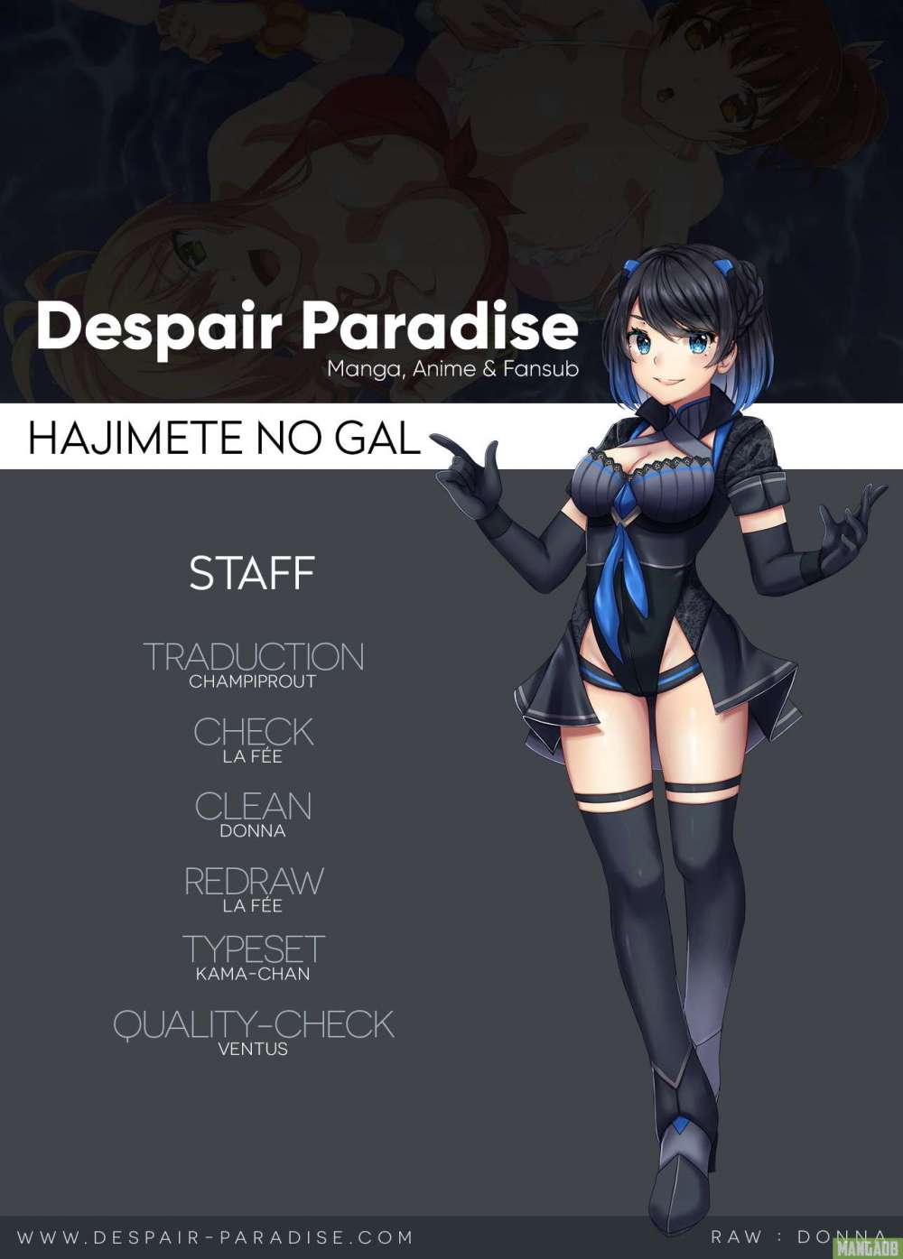 Read Hajimete no Gal FR Manga Online
