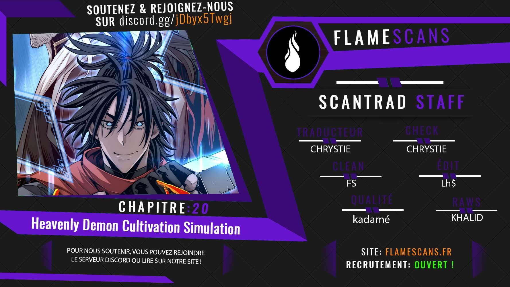 Read Heavenly Demon Cultivation Simulation FR Manga Online