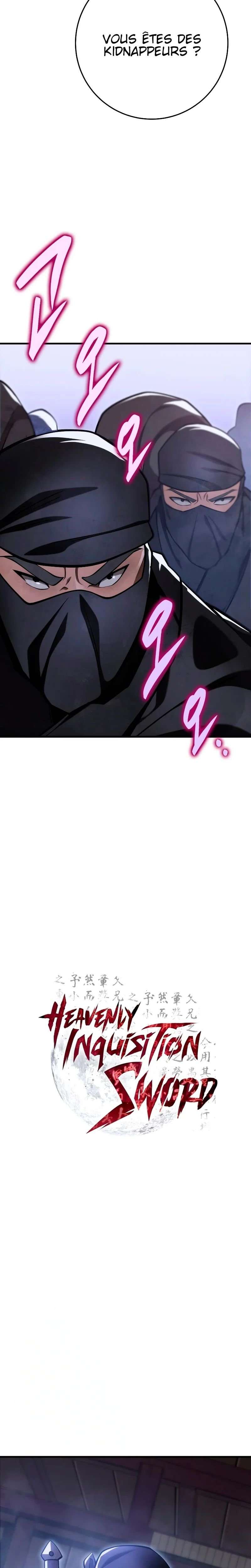 Read Heavenly Inquisition Sword FR Manga Online