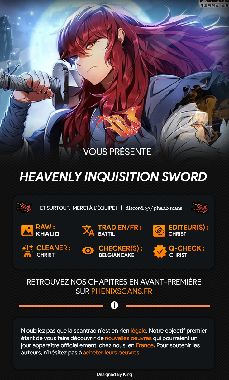 Read Heavenly Inquisition Sword FR Manga Online