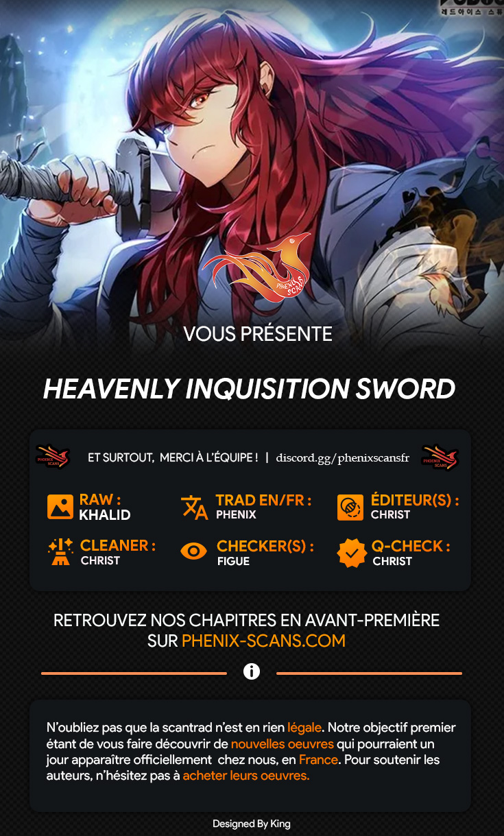 Read Heavenly Inquisition Sword FR Manga Online