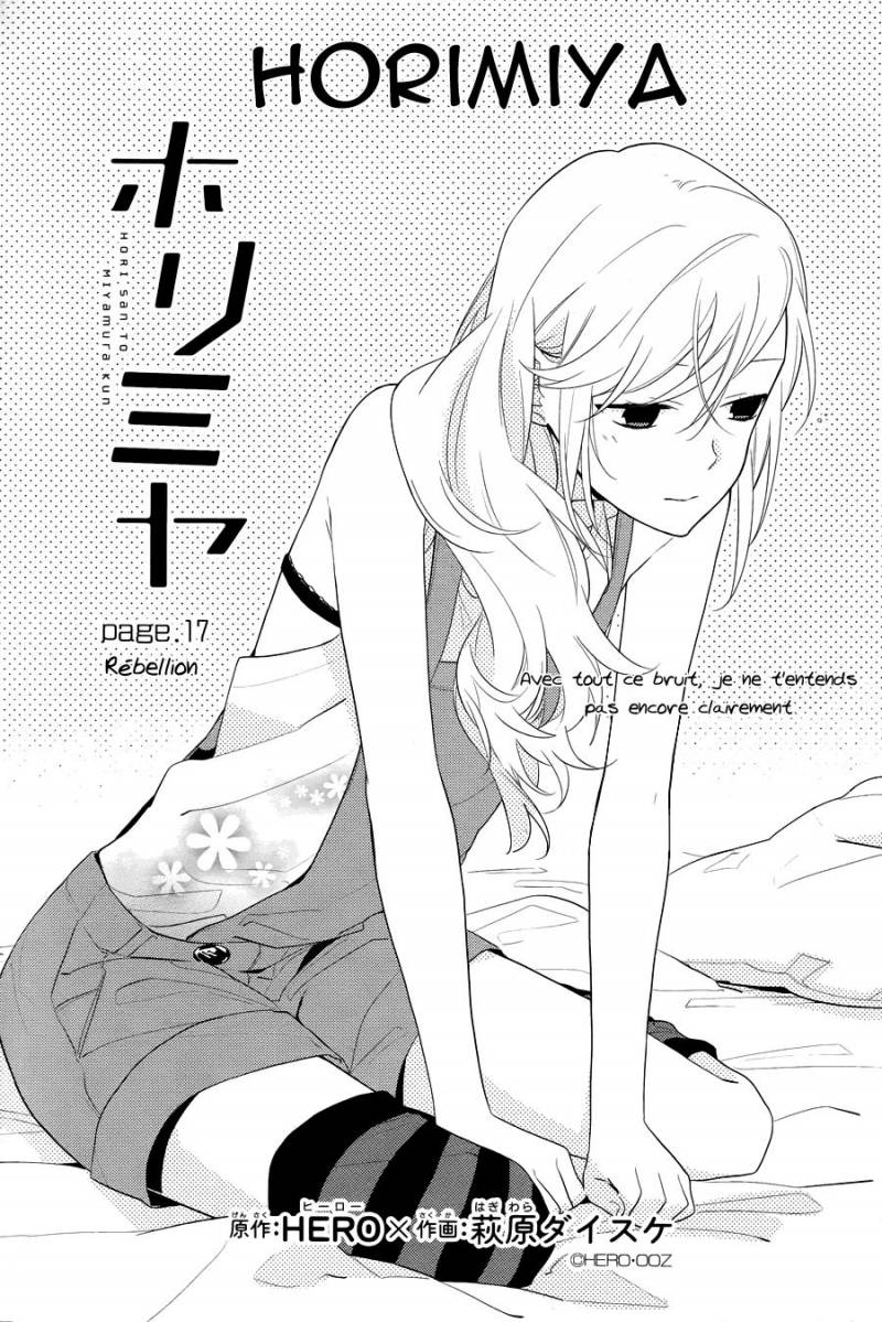 Read Horimiya FR Manga Online