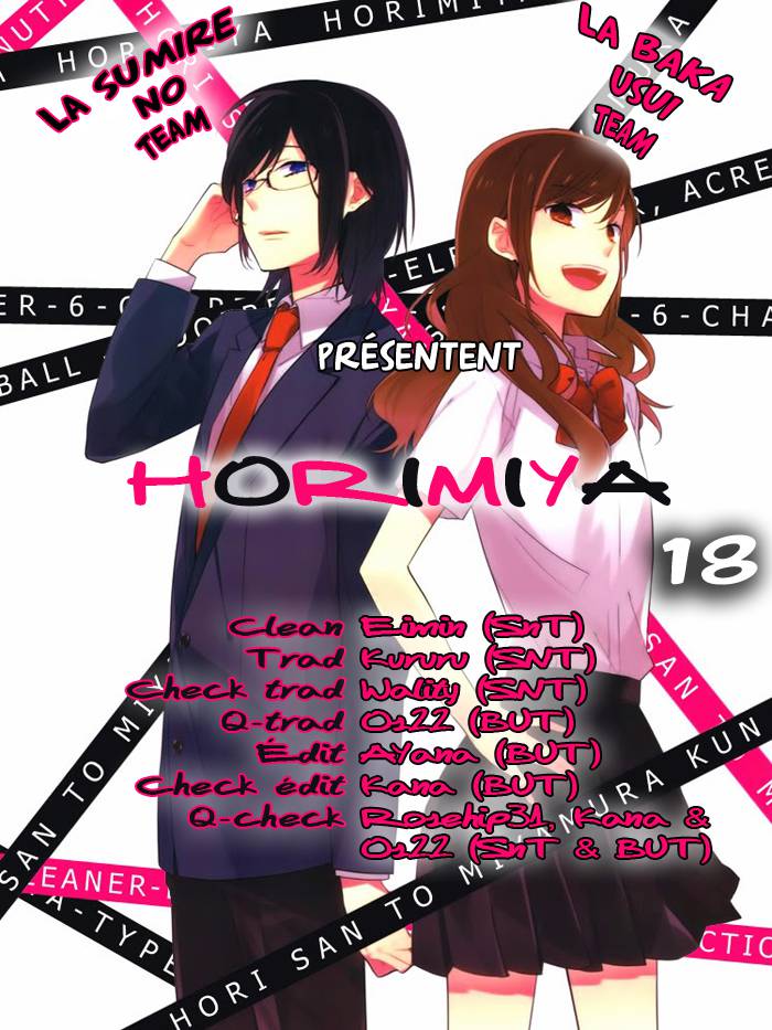 Read Horimiya FR Manga Online