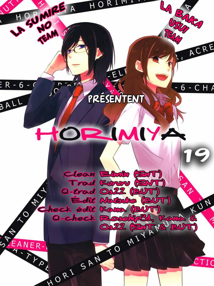 Read Horimiya FR Manga Online